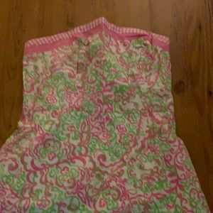 Strapless Lilly Pulitzer dress